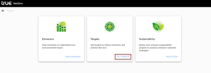 set target 1
